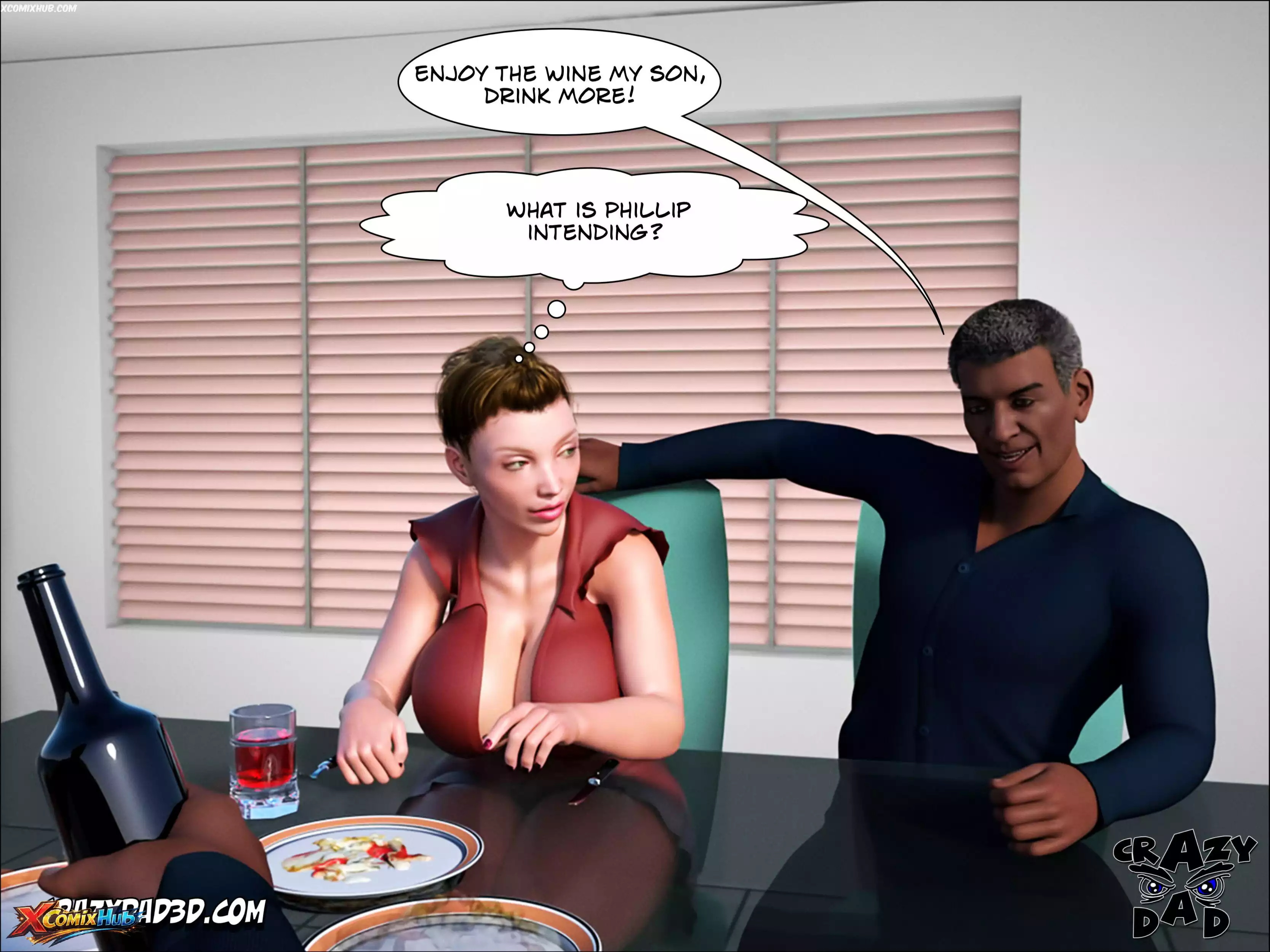 Father In Law At Home Chapter 3 Crazydad3d 061 Comic Page 61